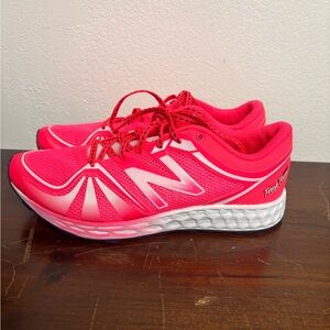 New Balance Fresh Foam v2 Design Neon Pink Running Shoes Women’s 8.5